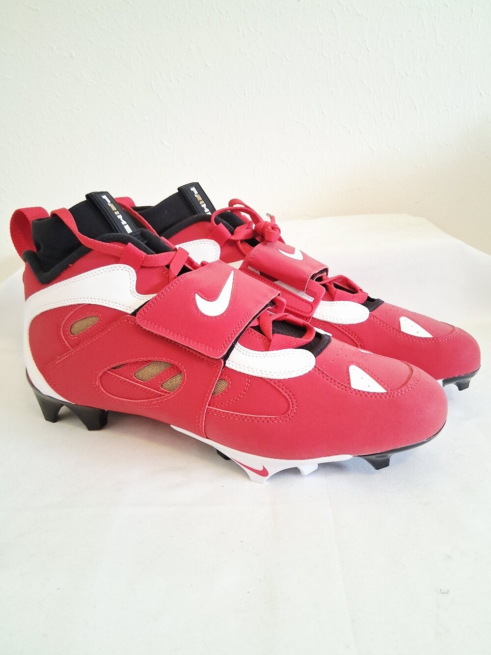 Nike Diamond Turf 2 TD Deion Prime Red Football Cleats